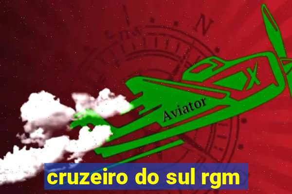 cruzeiro do sul rgm